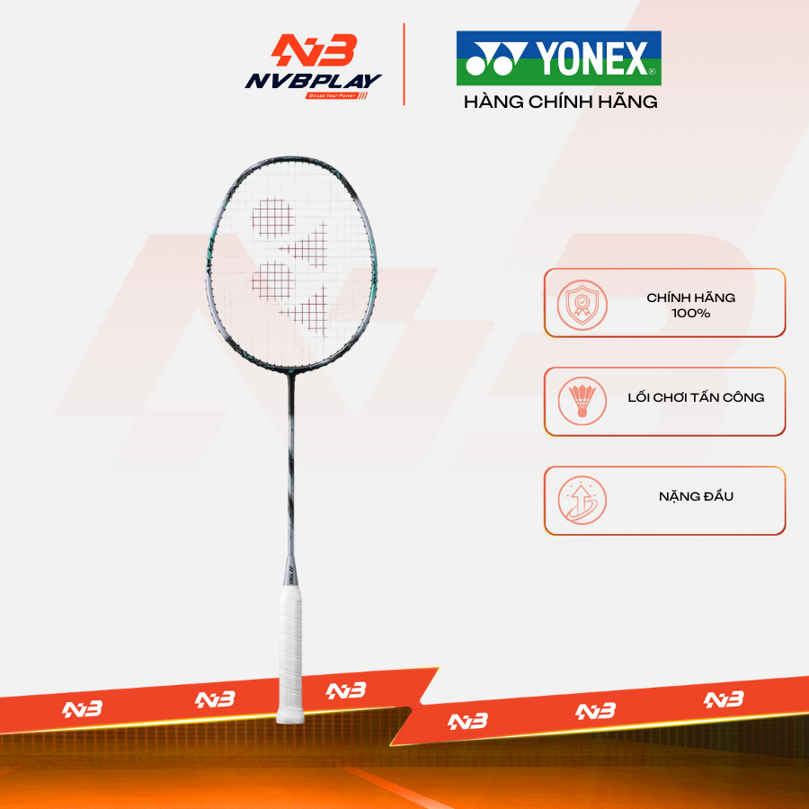  Vợt Cầu Lông Yonex Astrox 88 Play - Black Silver - 4U5Z  Chưa Căng Dây  - Hàng Chính Hãng 