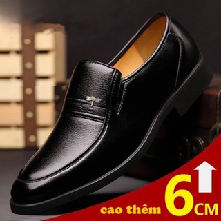 Giày Da Nam  Giày Tây Nam Trung Niên  Nam Da Bò LEX - G10 Hàng Cao Cấp Bảo Hành 24 tháng