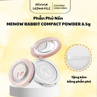   Menow  Rabbit  Phấn phủ nén làm đều màu da MENOW Rabbit Compact Powder 8.5gr 