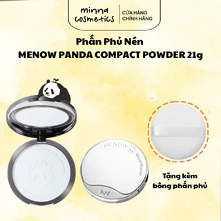   Menow  Phấn Phủ MENOW PANDA Khổng Lồ 21G Kiềm Dầu Kiềm Dầu Chất Phấn Mịn MENOW x MENGLAN PANDA Mới 
