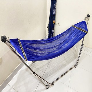 Võng lưới Di Lợi cao cấp, võng xếp nằm 2 lớp dày mịn nằm siêu ôm, bản rộng, bền đẹp chịu lực tốt, hàng loại 1 - 1,4kg