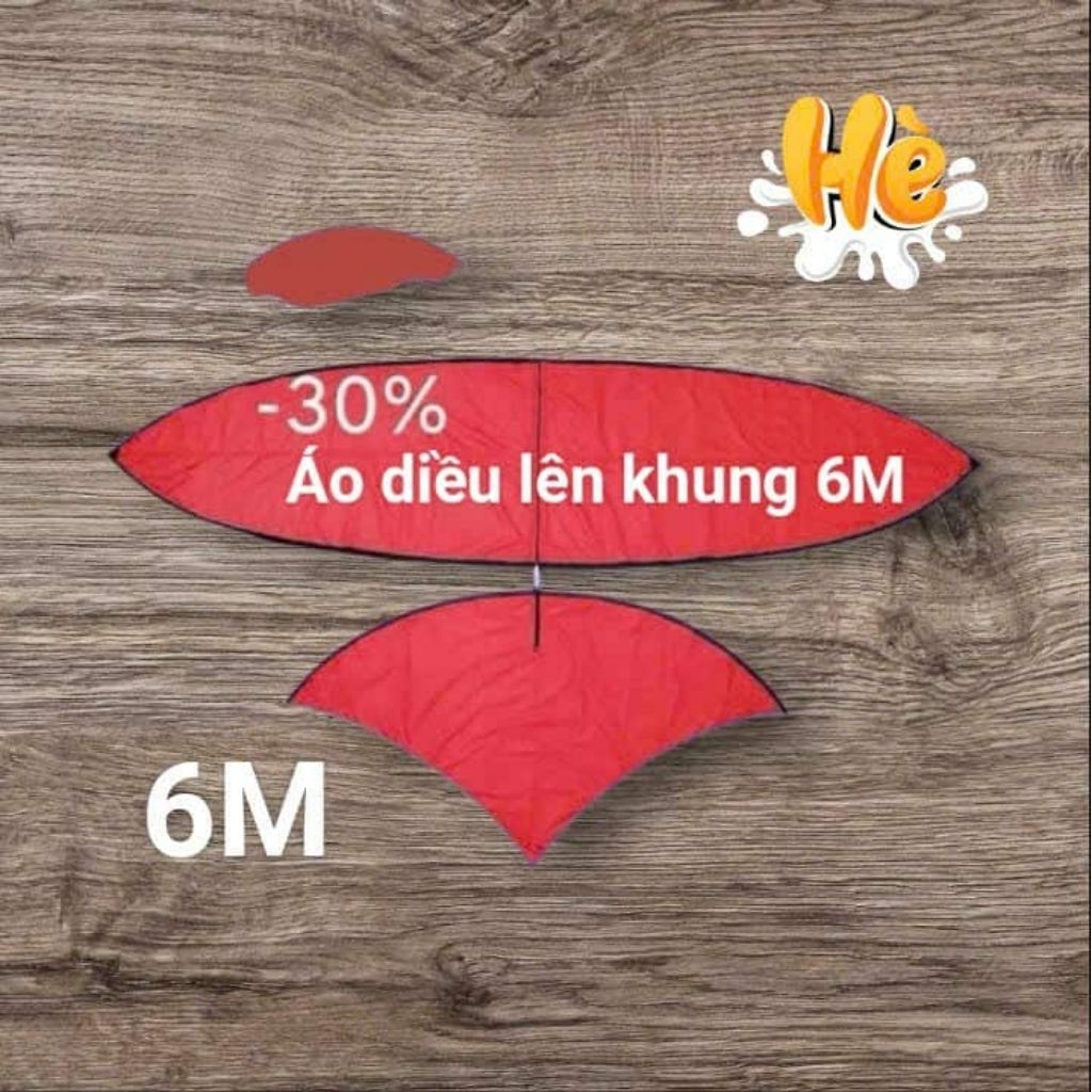 áo diều lên khung 6m  phom chuẩn