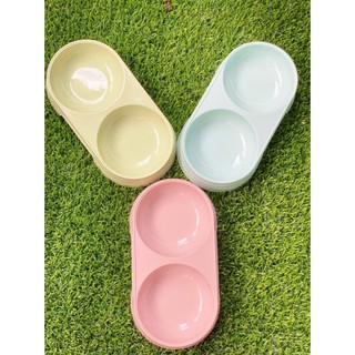 Hàng loại 1: BÁT NHỰA ĐÔI CHO CHÓ MÈO