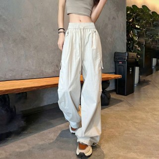  Quần Gió Ống Rộng Túi Hộp Bo Gấu Thời Trang Nam Nữ Jogger Unisex Hàn Quốc Siêu Cá Tính 