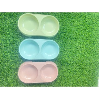 Hàng loại 1: BÁT NHỰA ĐÔI CHO CHÓ MÈO