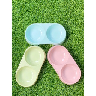 Hàng loại 1: BÁT NHỰA ĐÔI CHO CHÓ MÈO