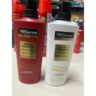 Dầu Gội Tresemme Vào Nếp Mượt Mà Keratin Smooth 480g