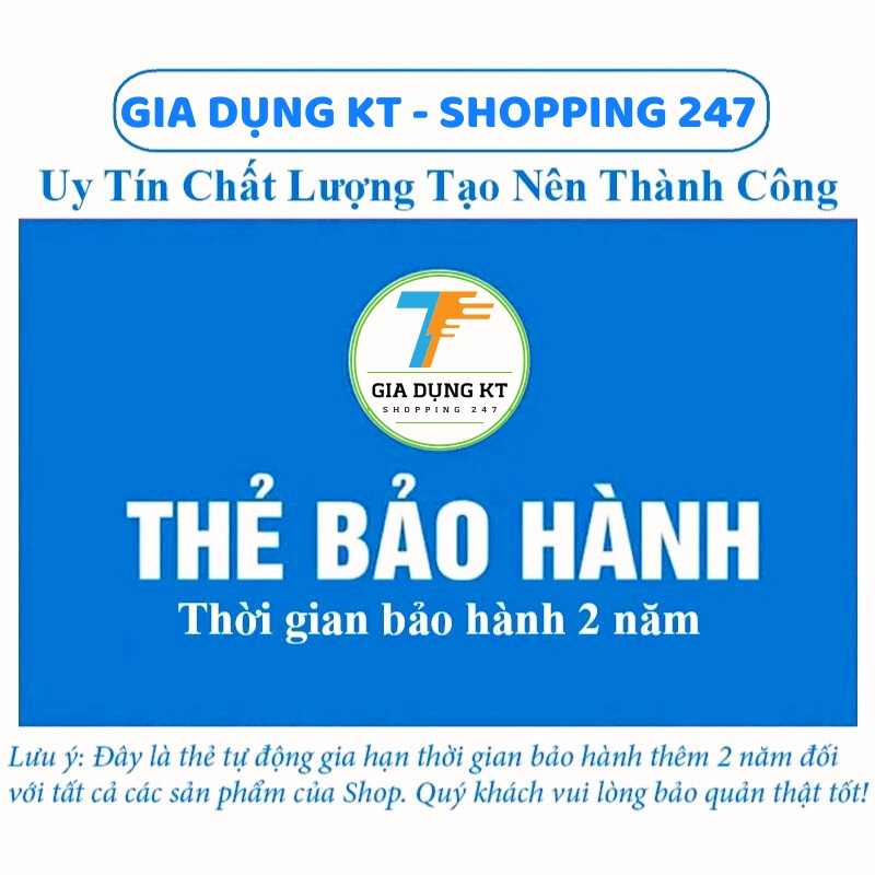 [TẶNG KÈM THẺ] Thẻ bảo hành 2 năm sản phẩm quạt sưởi để bàn mini công suất lớn, làm ấm nhanh