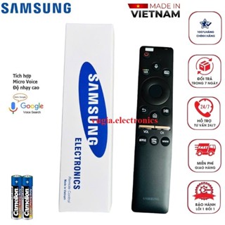[HÀNG VIỆT NAM CHẤT LƯỢNG CAO] Remote Điều khiển CONG giọng nói TV Samsung 2015-2024 Made in Viet Nam
