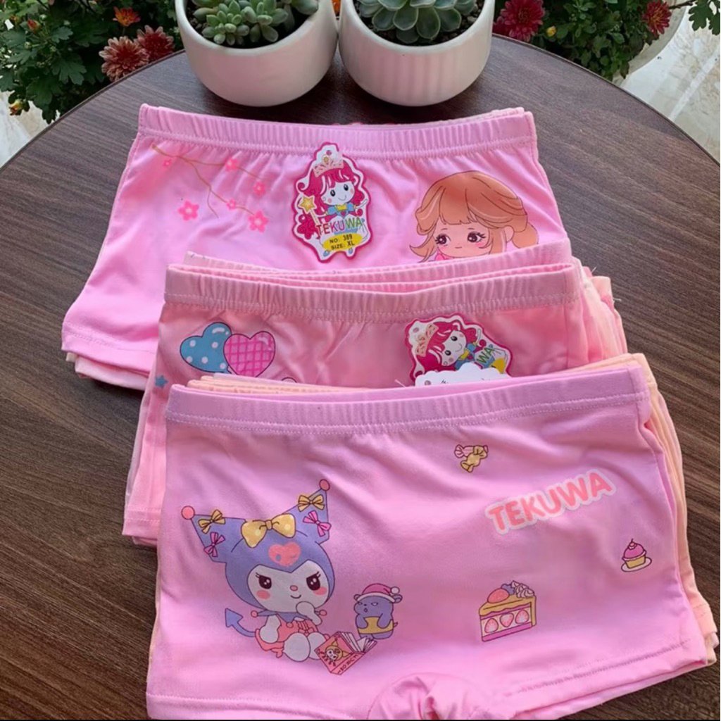 Set 10 quần chíp đùi chất COTTON mềm mịn, thoải mái cho bé yêu...