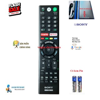Remote Điều khiển tivi Sony giọng nói RM-TX310P MADE IN MALAYSIA- HÀNG THEO MÁY BH 12 tháng Tặng Pin