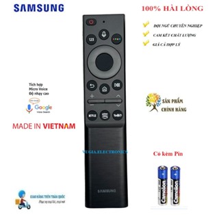 [HÀNG VIỆT NAM CHẤT LƯỢNG CAO] Điều khiển giọng nói TV Samsung Qled 2024 ((NÚT VieON)) THEO MÁY [XẢ KHO GIÁ SỐC]