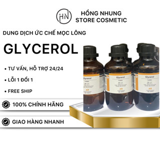 Dung Dịch Glycerol Ức Chế Nang Lông Làm Chậm Quá Trình Mọc Lông Sau Khi Triệt Lông
