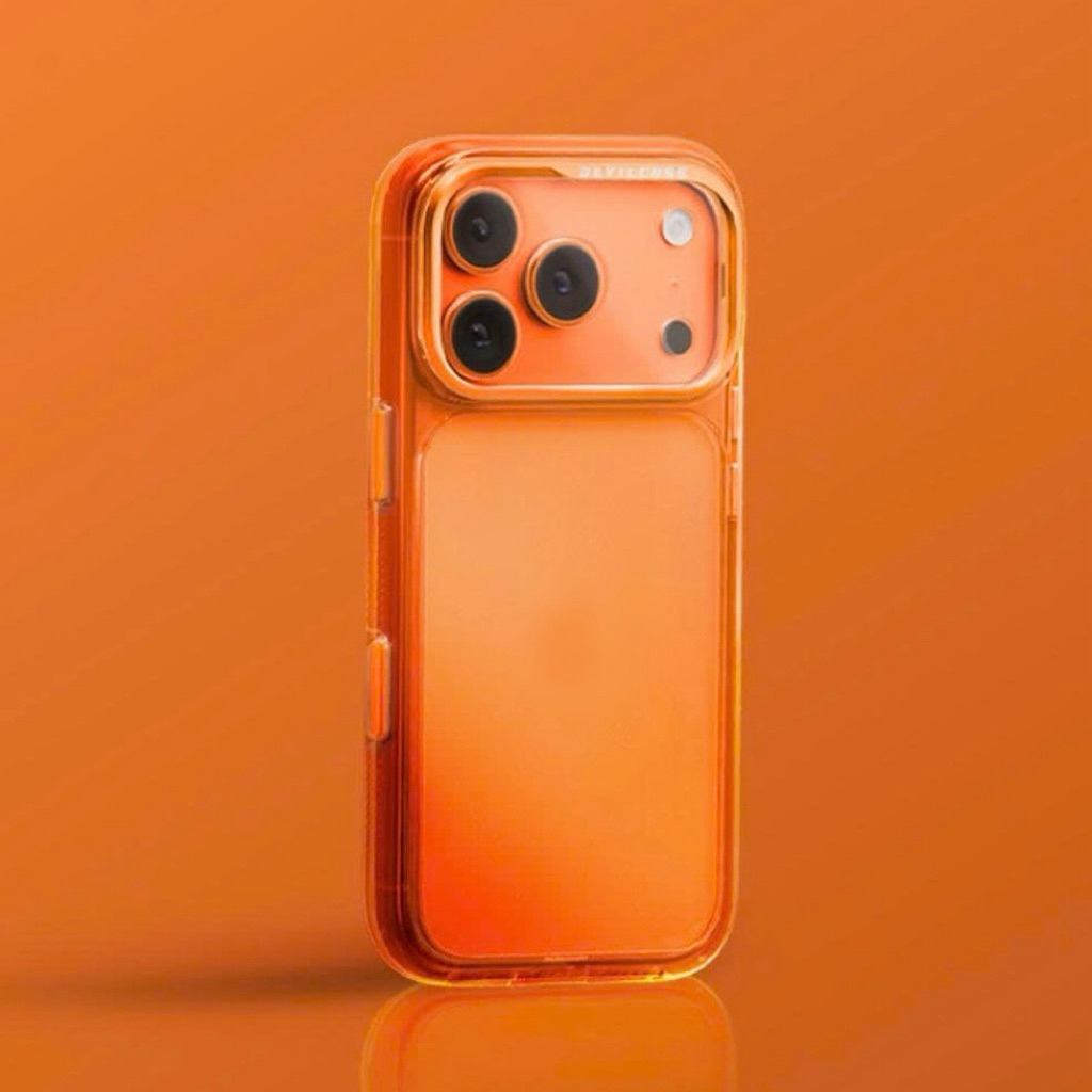 Ốp lưng Devilcase phiên bản tiêu chuẩn II trong suốt có nút Camera Control cho điện thoại ip 17 prom