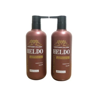 DẦU GỘI & XẢ cặp HELDO cao cấp 500ml (SIÊU MỀM MƯỢT)