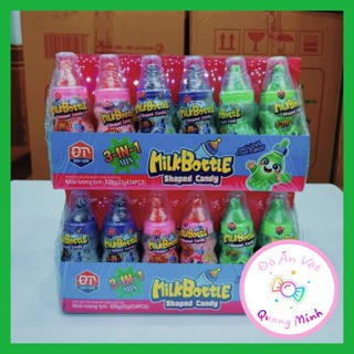  Bán Sỉ kẹo hình bình sữa hộp 24 cái 22g gồm 3 loại kẹo vị hoa quả thơm ngon  đồ ăn vặt cổng trường hot nhất 