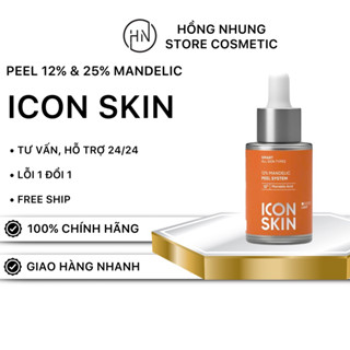 Peel Icon Skin 12% Mandelic & 25% Mandelic Căng Bóng, Sáng Da Full Size Chính Hãng