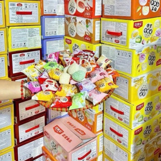   Thùng 2,5KG Mix vị Bánh Mochi Kem Lạnh Mix Vị Bánh Mochi Kem Hương Trái Cây Thơm Ngon 