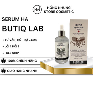 Serum HA ButiQ Dưỡng Trắng Da Mờ Thâm Se Khit Lỗ Chân Lông Cấp Ẩm Lọ 100ml Chính Hãng