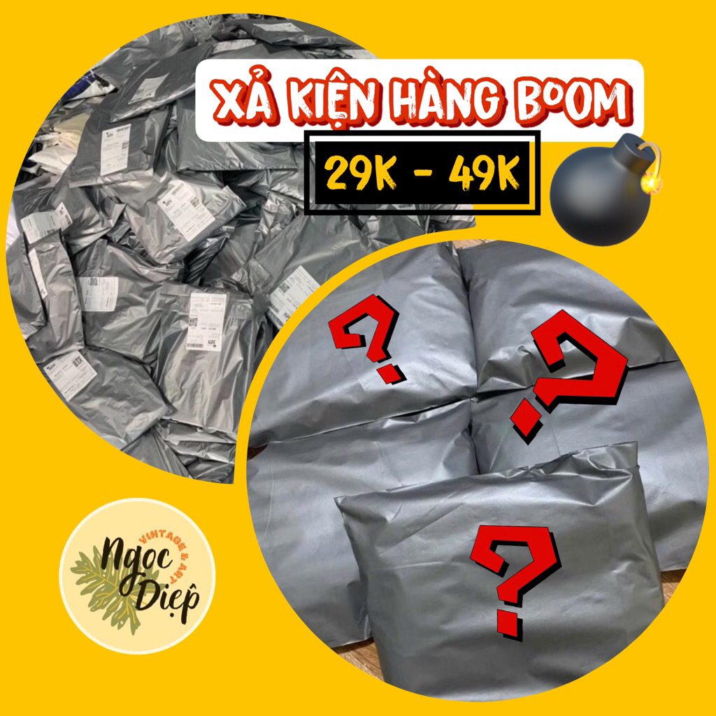 [Xả hàng 💣] KIỆN HÀNG B.oo.m/ Hàng hoàn THỜI TRANG, PHỤ KIỆN, ĐỒ HANDMADE, DECOR lẫn new/2ndhand 29k