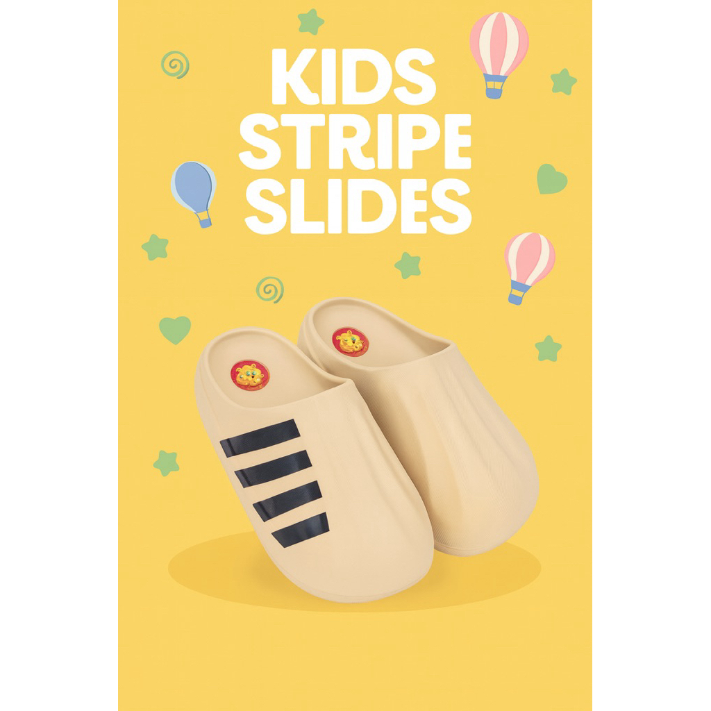 Dép thời trang trẻ em – Kiểu dáng năng động cho bé 6–12 tuổi (ba bi 19 sơn)