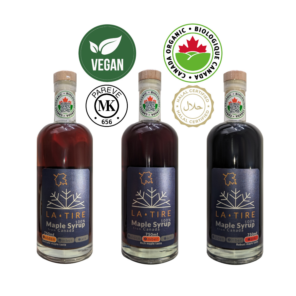 🇨🇦 Maple Syrup 750ml ✦ Vegan 🌱 Organic