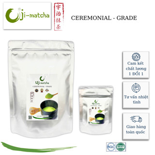Bột Matcha CEREMONIAL GRADE | Công Nghệ Nhật Bản | 50G TÚI ZIP
