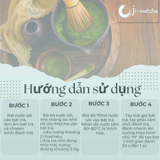 Bột Matcha CULINARY GRADE  | 100G CN NHẬT BẢN