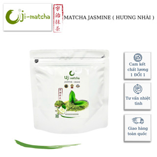 Bột Matcha JASMINE hương Nhài  | Công Nghệ Nhật Bản | 100G TÚI ZIP