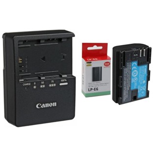 Sạc hoặc Pin Canon chuẩn LC E6 cho pin canon Lp E6 dùng Canon 5DII , 5DIII , 6D , 7D, 70D, 60D