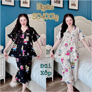  Bộ Pijama Đũi Xốp Thái hoạ tiết kute 50-100kg 