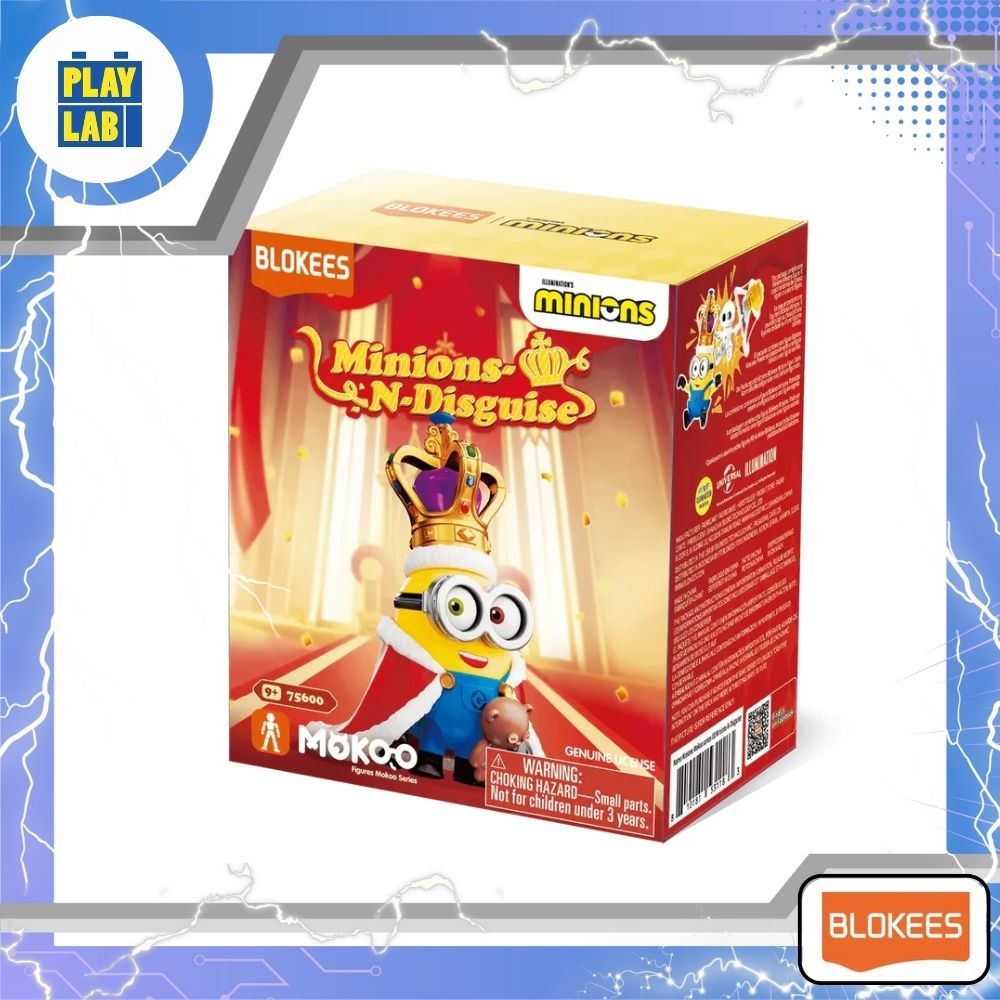 [NEW CÓ SẴN] Blokees Figures-Minions Mokoo series-01 Minions-N-Disguise
