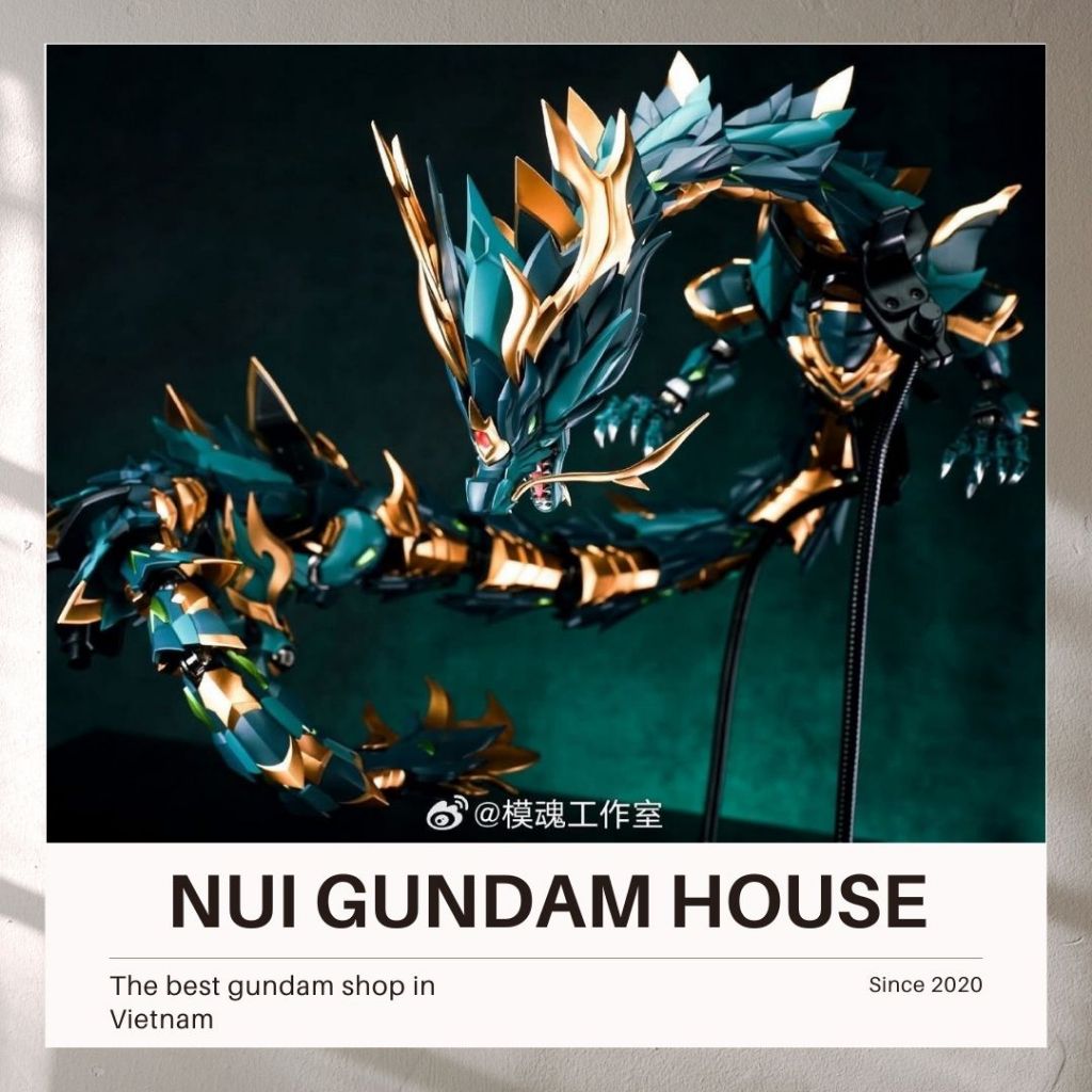 (Hàng Có Sẵn) Mô Hình Ráp Sẵn Metal Build 1/72 Cangdao CD-DB-01 Azure Dragon Beast Rồng Thanh Long