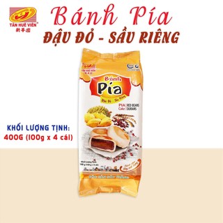 Bánh pía chay đậu đỏ sầu riêng Tân Huê Viên