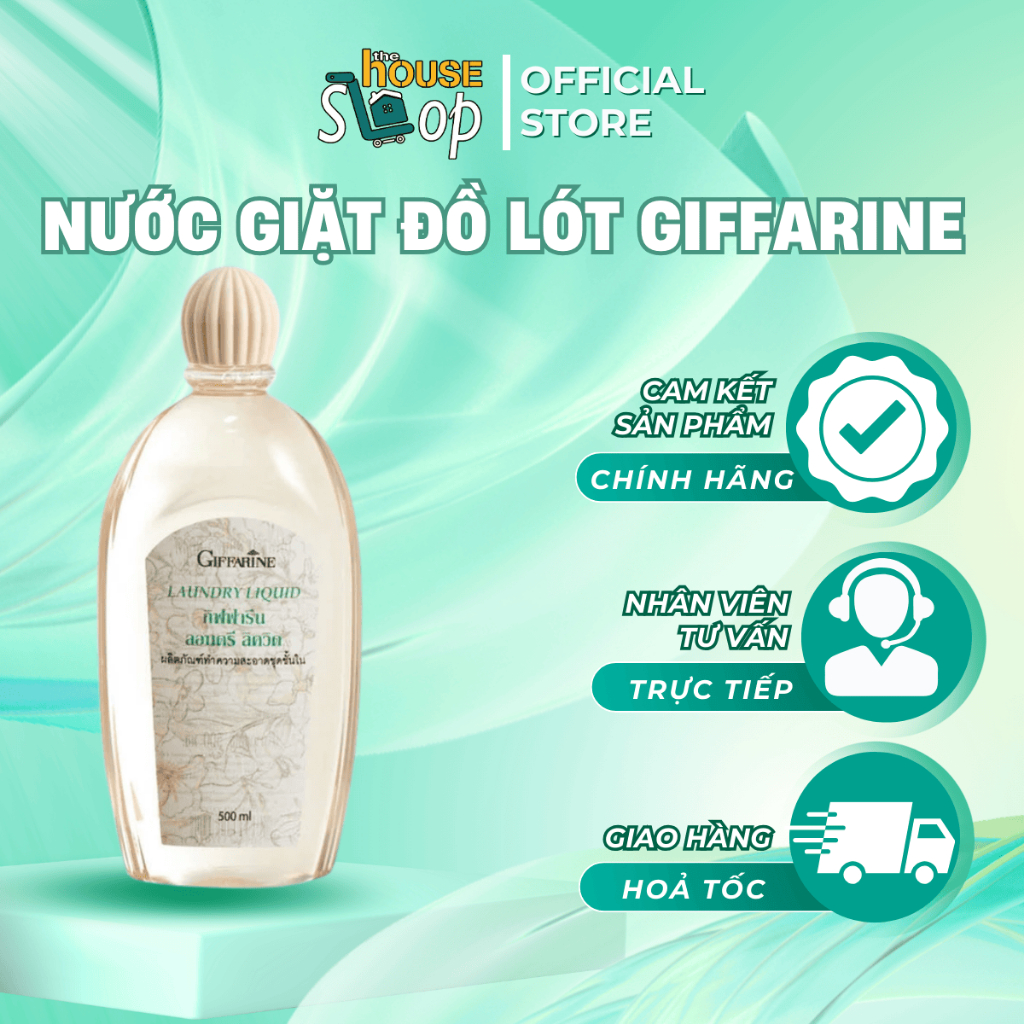 Nước giặt đồ lót Giffarine- Laundry Liquid dịu nhẹ, kháng khuẩn, hương thơm dễ chịu