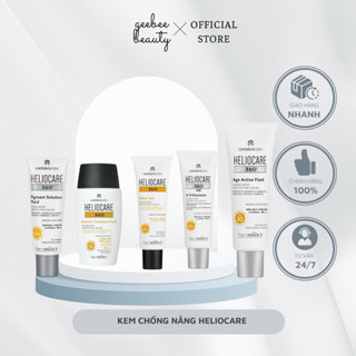 Kem Chống Nắng Heliocare 360° SPF 50 50ml/10ml Bản Mới | KCN Helio phổ rộng, màng lọc tiên tiến, finish đẹp, mỏng nhẹ