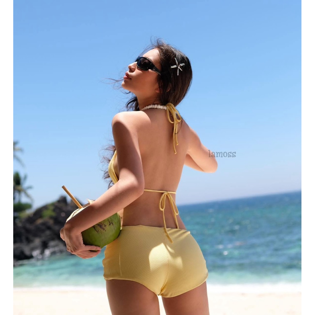 Bikini áo tắm hai mảnh bassi quần đùi full màu sang chảnh hàng cao cấp (TMT sẵn hàng ) | BigBuy360 - bigbuy360.vn