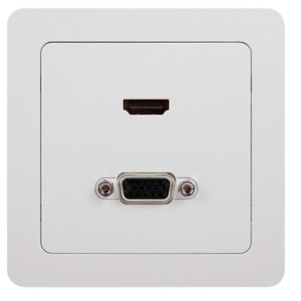 WGCHHIVA-INPRISE- Ổ cắm HDMI + VGA -HAGER