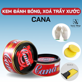Kem Đánh Bóng Xóa Trầy Xước Sơn Ô tô - Xe Máy Cana Car Cream 100g - 220g