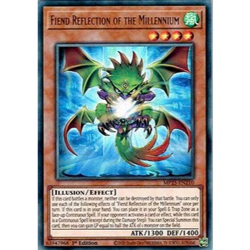 Thẻ bài TCG-UK Fiend Reflection of the Millennium Ultra Rare MP25-EN210