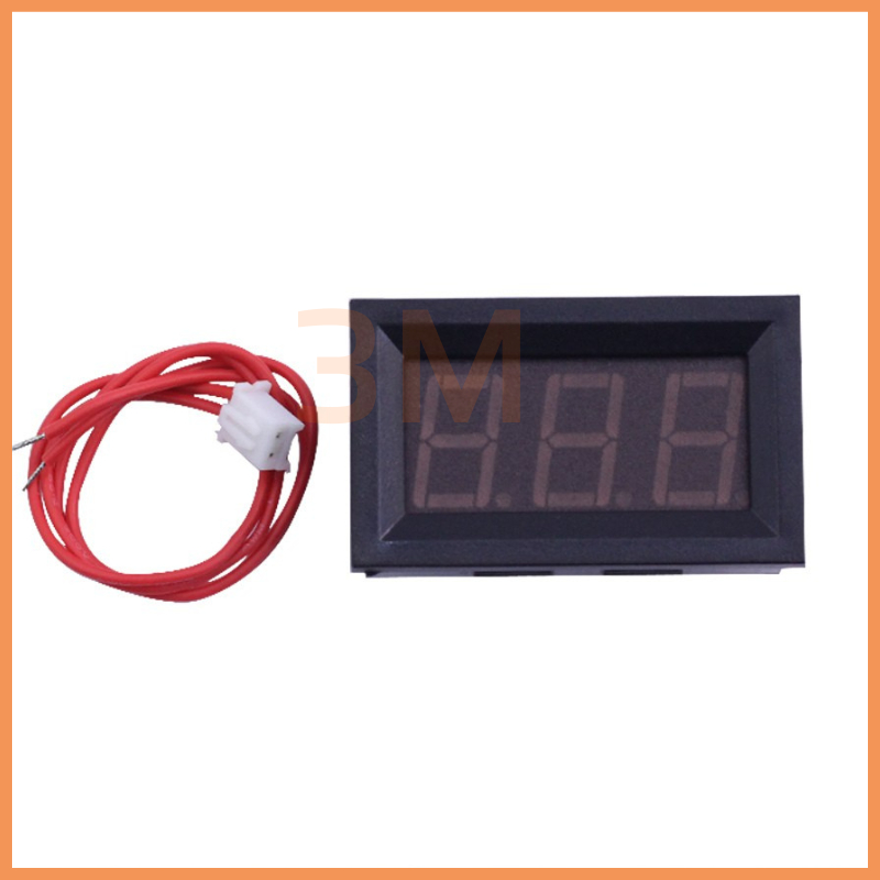 Vôn kế xoay chiều 220V Sáng Đỏ