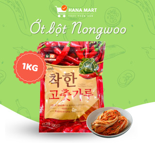  1KG Ớt bột Hàn Quốc Nongwoo làm kim chi  cánh mịn  