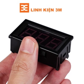 Vôn kế xoay chiều 220V Sáng Đỏ