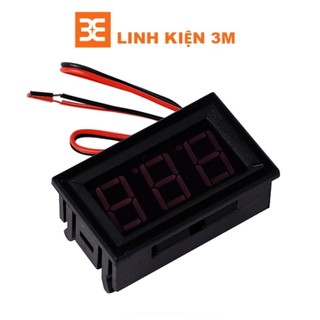 Vôn kế xoay chiều 220V Sáng Đỏ
