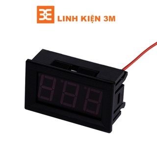 Vôn kế xoay chiều 220V Sáng Đỏ