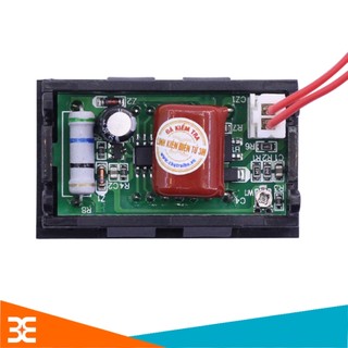Vôn kế xoay chiều 220V Sáng Đỏ
