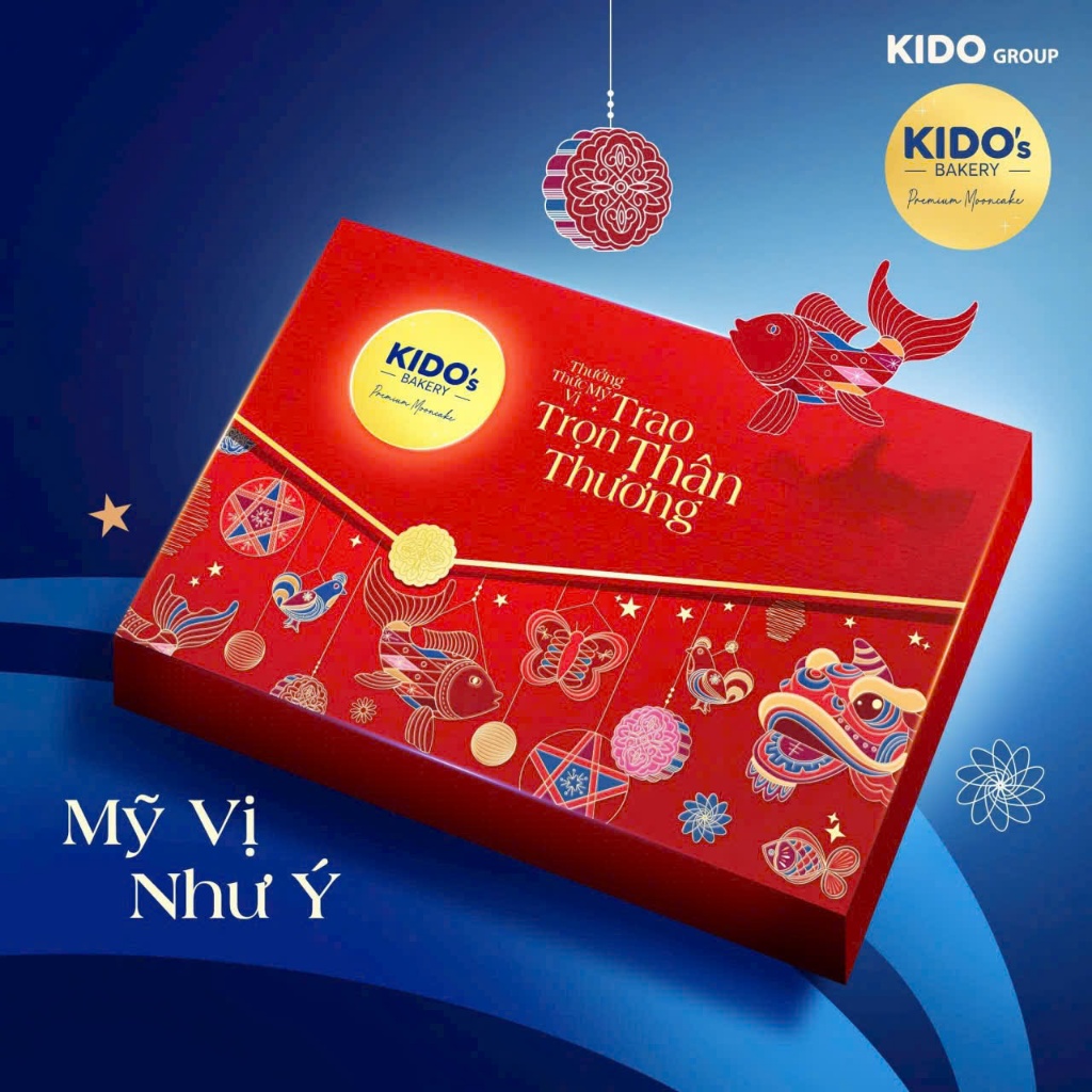 [BÁNH TRUNG THU 2025] Bánh Trung Thu KIDO'S - Bộ Sưu Tập Quà Biếu Cao Cấp
