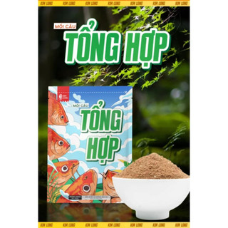   MUA 5 TẶNG 1 Mồi Câu Kim Long Tổng Hợp 250g Câu Cá Chép Trắm Trôi Rô Phi Dịch Vụ Tự Nhiên 