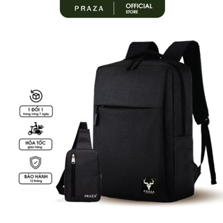Bộ Ba Lô Campus Laptop Và Túi Đeo Chéo Praza BL174DC095
