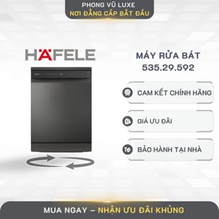 Máy rửa chén Hafele HDW-F601G 535.29.592 độc lập thiết kế hiện đại tiết kiệm năng lượng